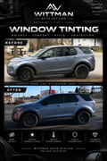 Professional Window Tinting – Wittman Auto Styling