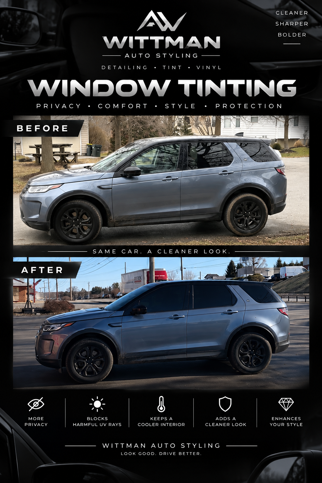 Professional Window Tinting – Wittman Auto Styling